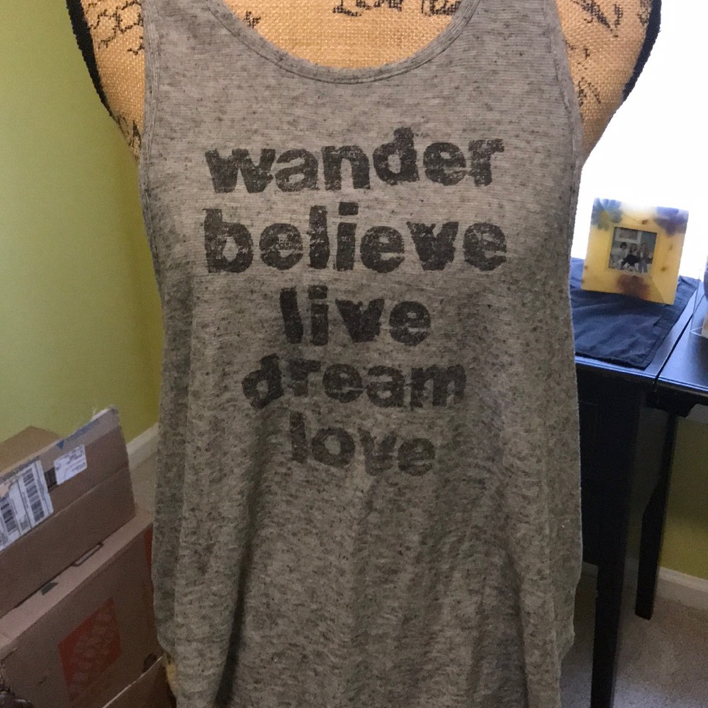 Hi lo tank top